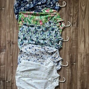 Janie and Jack Kids Button Down Shirts - Floral and Patterned